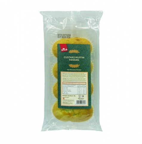 Hilo Custard Muffin Pandan
