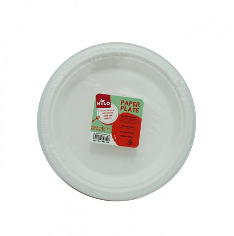 Hilo Plastic Plate 9"