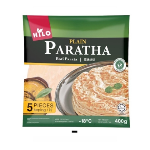 Hilo Roti Paratha Plain 400g